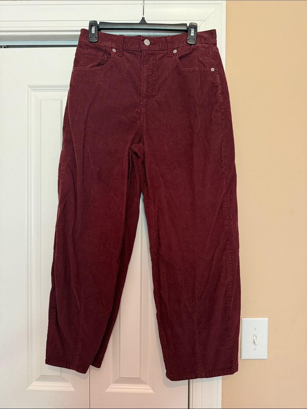 Universal Thread Corduroy Pants in Deep Wine
